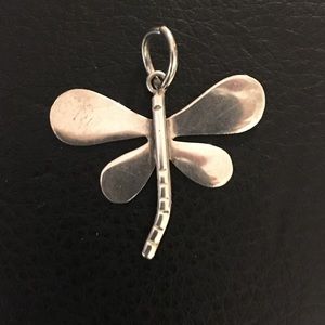 Beautiful dragon fly silver 950 Charm